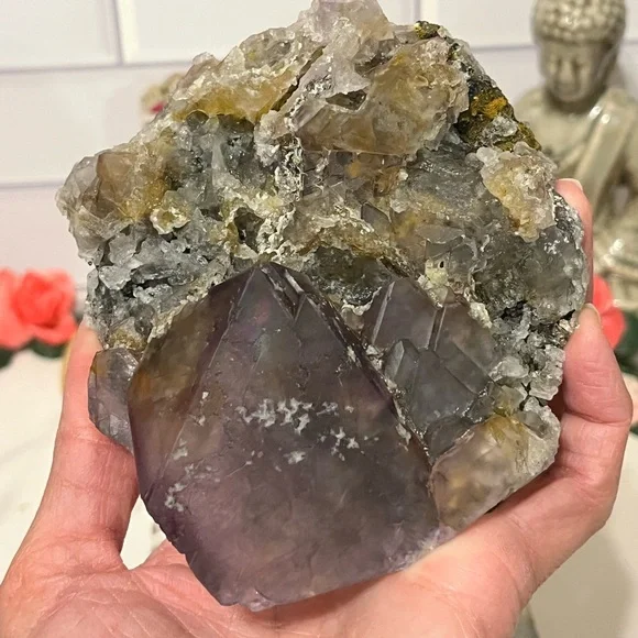 Stunning Purple Octahedral Fluorite - Picture 5 of 6